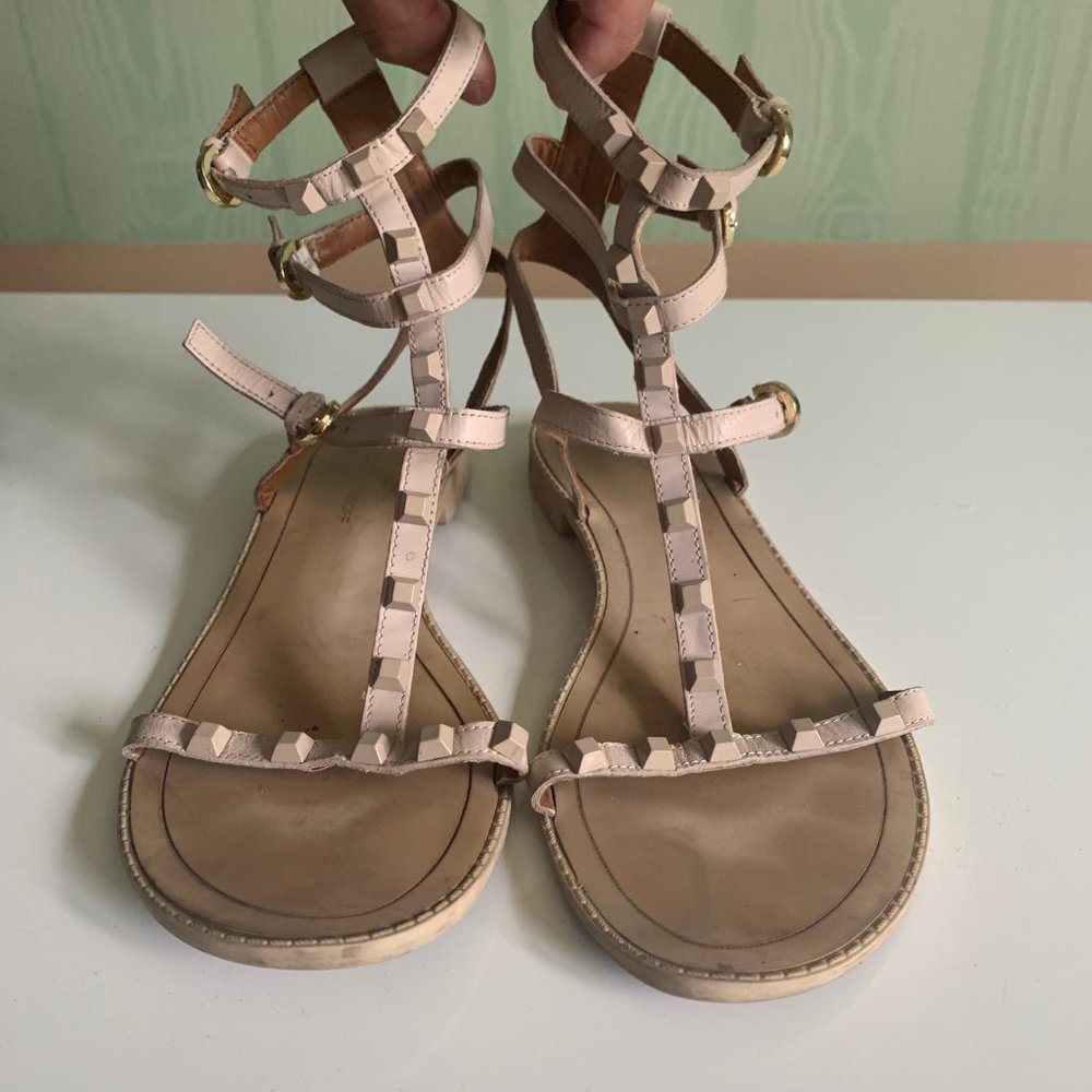 Rebecca Minkoff Tan Gladiator Sandal